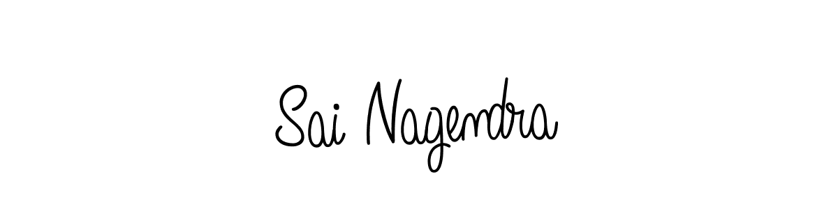 The best way (Angelique-Rose-font-FFP) to make a short signature is to pick only two or three words in your name. The name Sai Nagendra include a total of six letters. For converting this name. Sai Nagendra signature style 5 images and pictures png