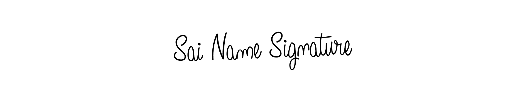 Also we have Sai Name Signature name is the best signature style. Create professional handwritten signature collection using Angelique-Rose-font-FFP autograph style. Sai Name Signature signature style 5 images and pictures png