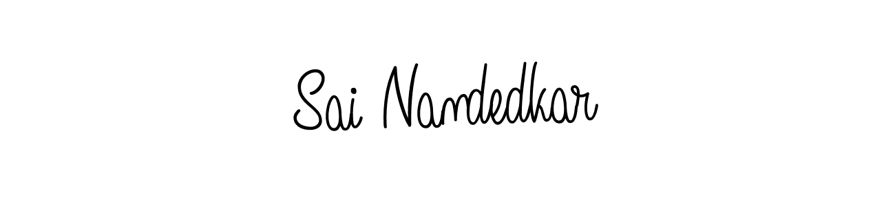 Make a beautiful signature design for name Sai Nandedkar. Use this online signature maker to create a handwritten signature for free. Sai Nandedkar signature style 5 images and pictures png