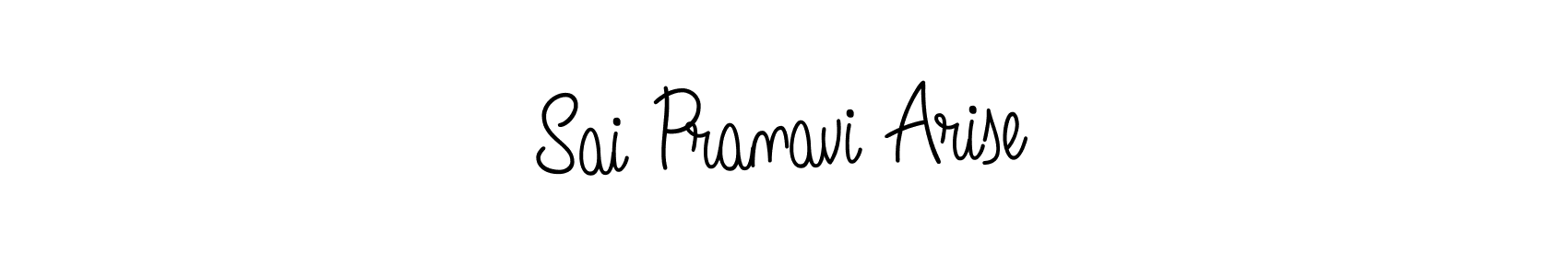 How to Draw Sai Pranavi Arise signature style? Angelique-Rose-font-FFP is a latest design signature styles for name Sai Pranavi Arise. Sai Pranavi Arise signature style 5 images and pictures png