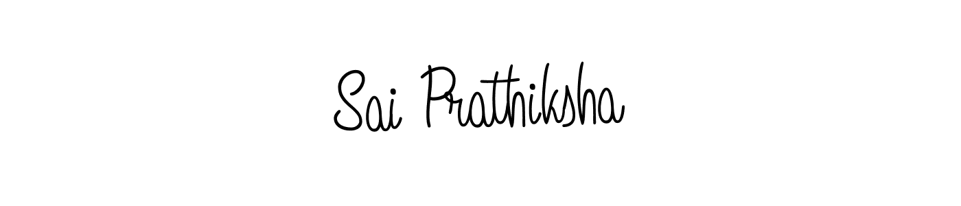 Sai Prathiksha stylish signature style. Best Handwritten Sign (Angelique-Rose-font-FFP) for my name. Handwritten Signature Collection Ideas for my name Sai Prathiksha. Sai Prathiksha signature style 5 images and pictures png