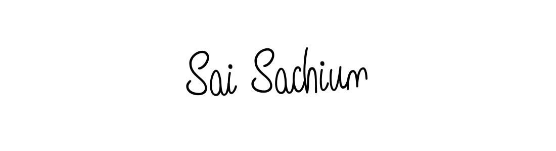 How to make Sai Sachiun signature? Angelique-Rose-font-FFP is a professional autograph style. Create handwritten signature for Sai Sachiun name. Sai Sachiun signature style 5 images and pictures png