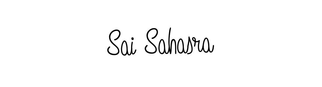 Create a beautiful signature design for name Sai Sahasra. With this signature (Angelique-Rose-font-FFP) fonts, you can make a handwritten signature for free. Sai Sahasra signature style 5 images and pictures png