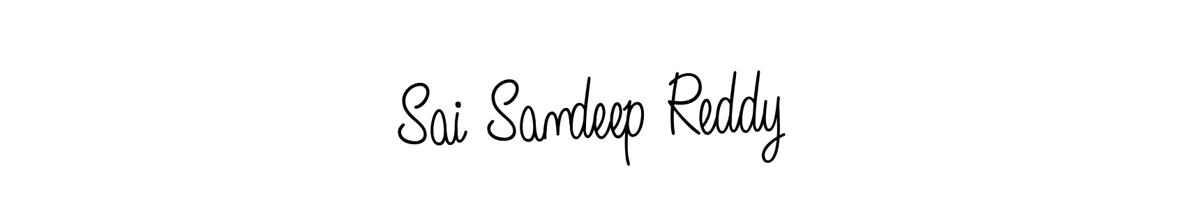 Also we have Sai Sandeep Reddy name is the best signature style. Create professional handwritten signature collection using Angelique-Rose-font-FFP autograph style. Sai Sandeep Reddy signature style 5 images and pictures png