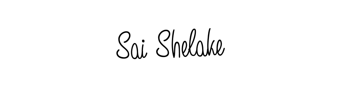 How to make Sai Shelake signature? Angelique-Rose-font-FFP is a professional autograph style. Create handwritten signature for Sai Shelake name. Sai Shelake signature style 5 images and pictures png