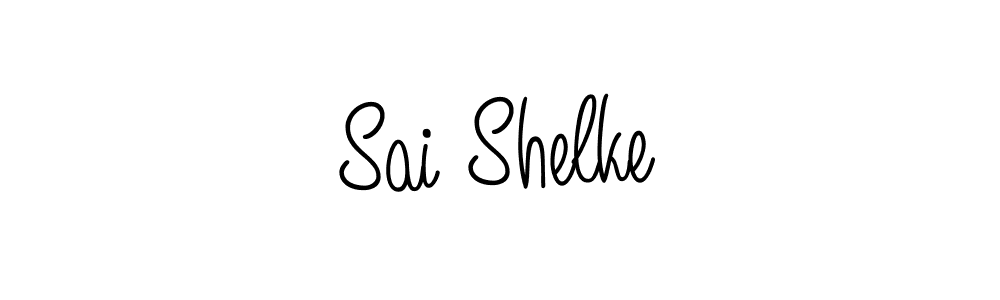How to make Sai Shelke signature? Angelique-Rose-font-FFP is a professional autograph style. Create handwritten signature for Sai Shelke name. Sai Shelke signature style 5 images and pictures png