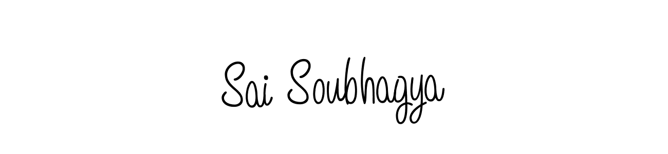 Make a beautiful signature design for name Sai Soubhagya. Use this online signature maker to create a handwritten signature for free. Sai Soubhagya signature style 5 images and pictures png