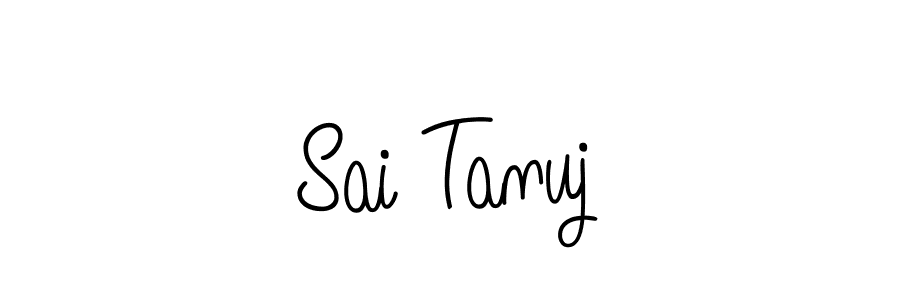 Best and Professional Signature Style for Sai Tanuj. Angelique-Rose-font-FFP Best Signature Style Collection. Sai Tanuj signature style 5 images and pictures png