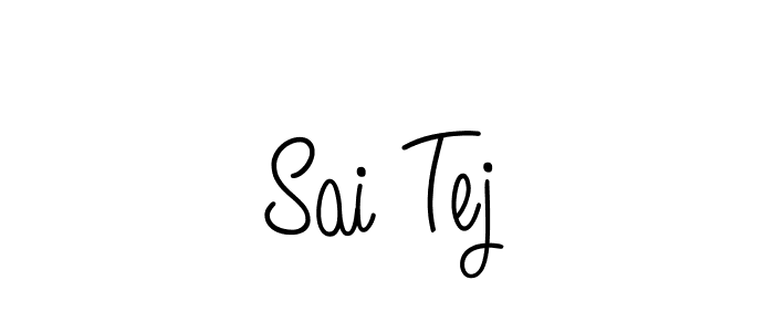 Create a beautiful signature design for name Sai Tej. With this signature (Angelique-Rose-font-FFP) fonts, you can make a handwritten signature for free. Sai Tej signature style 5 images and pictures png