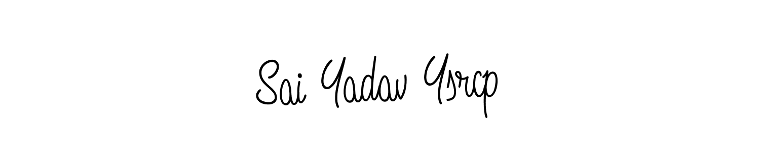 Also we have Sai Yadav Ysrcp name is the best signature style. Create professional handwritten signature collection using Angelique-Rose-font-FFP autograph style. Sai Yadav Ysrcp signature style 5 images and pictures png