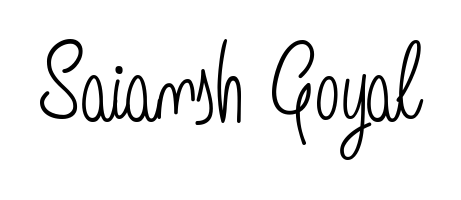 See photos of Saiansh Goyal official signature. Check more albums & portfolios. Read reviews & check more about Angelique-Rose-font-FFP font. Saiansh Goyal signature style 5 images and pictures png