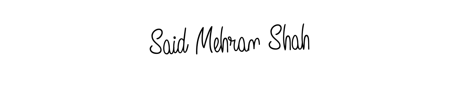 Make a beautiful signature design for name Said Mehran Shah. Use this online signature maker to create a handwritten signature for free. Said Mehran Shah signature style 5 images and pictures png