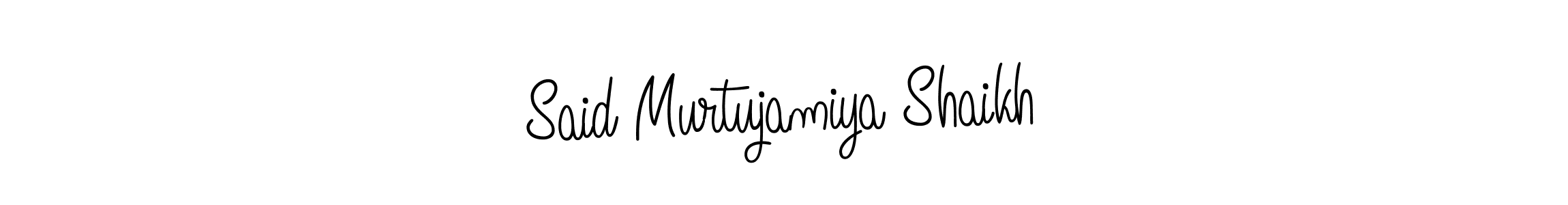 See photos of Said Murtujamiya Shaikh official signature by Spectra . Check more albums & portfolios. Read reviews & check more about Angelique-Rose-font-FFP font. Said Murtujamiya Shaikh signature style 5 images and pictures png