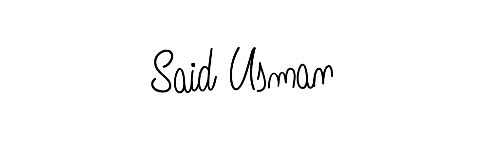 How to Draw Said Usman signature style? Angelique-Rose-font-FFP is a latest design signature styles for name Said Usman. Said Usman signature style 5 images and pictures png