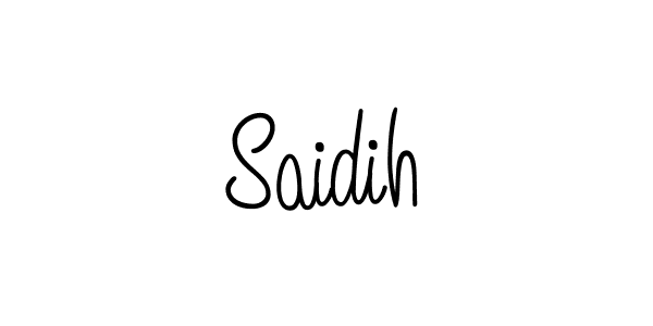 Also You can easily find your signature by using the search form. We will create Saidih name handwritten signature images for you free of cost using Angelique-Rose-font-FFP sign style. Saidih signature style 5 images and pictures png