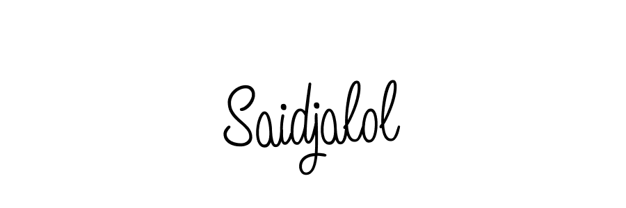 Make a short Saidjalol signature style. Manage your documents anywhere anytime using Angelique-Rose-font-FFP. Create and add eSignatures, submit forms, share and send files easily. Saidjalol signature style 5 images and pictures png