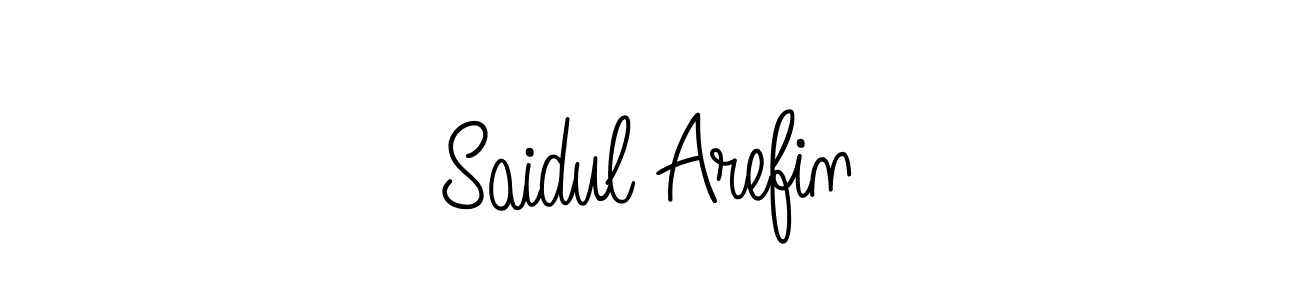 Check out images of Autograph of Saidul Arefin name. Actor Saidul Arefin Signature Style. Angelique-Rose-font-FFP is a professional sign style online. Saidul Arefin signature style 5 images and pictures png