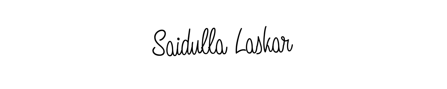 How to Draw Saidulla Laskar signature style? Angelique-Rose-font-FFP is a latest design signature styles for name Saidulla Laskar. Saidulla Laskar signature style 5 images and pictures png