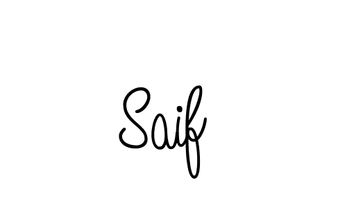 Create a beautiful signature design for name Saif . With this signature (Angelique-Rose-font-FFP) fonts, you can make a handwritten signature for free. Saif  signature style 5 images and pictures png