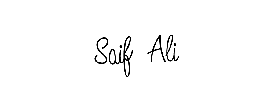 You can use this online signature creator to create a handwritten signature for the name Saif  Ali. This is the best online autograph maker. Saif  Ali signature style 5 images and pictures png