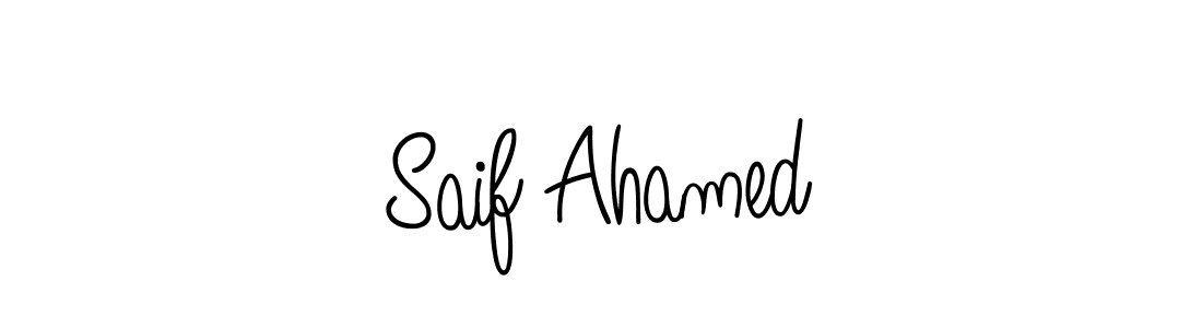 Similarly Angelique-Rose-font-FFP is the best handwritten signature design. Signature creator online .You can use it as an online autograph creator for name Saif Ahamed. Saif Ahamed signature style 5 images and pictures png