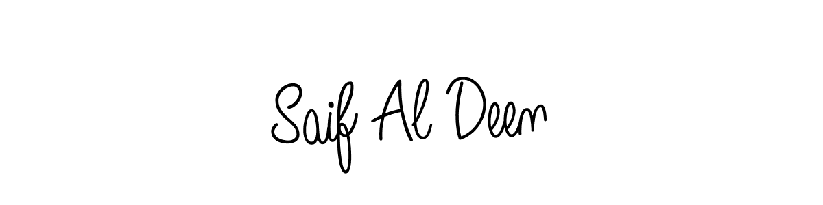 How to Draw Saif Al Deen signature style? Angelique-Rose-font-FFP is a latest design signature styles for name Saif Al Deen. Saif Al Deen signature style 5 images and pictures png