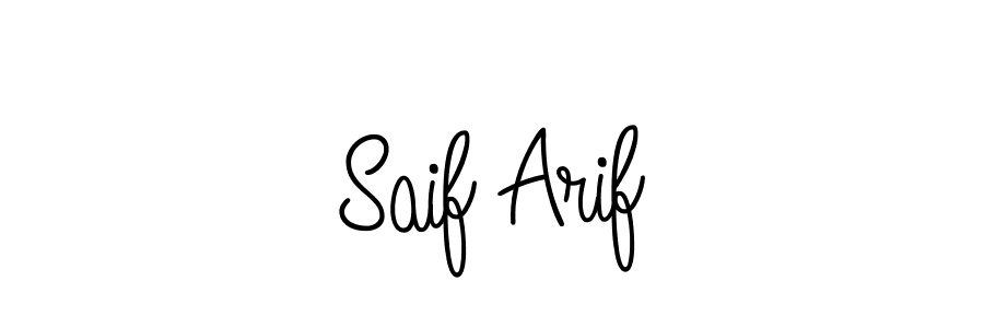 Also we have Saif Arif name is the best signature style. Create professional handwritten signature collection using Angelique-Rose-font-FFP autograph style. Saif Arif signature style 5 images and pictures png