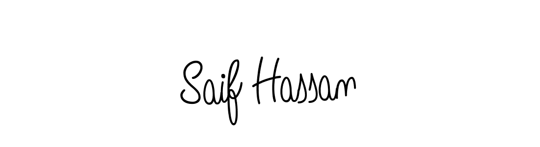 Once you've used our free online signature maker to create your best signature Angelique-Rose-font-FFP style, it's time to enjoy all of the benefits that Saif Hassan name signing documents. Saif Hassan signature style 5 images and pictures png