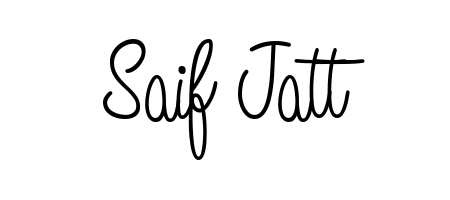 Build your personal autograph collection for name Saif Jatt with Angelique-Rose-font-FFP design. Browse, select, and save your favorites. Saif Jatt signature style 5 images and pictures png