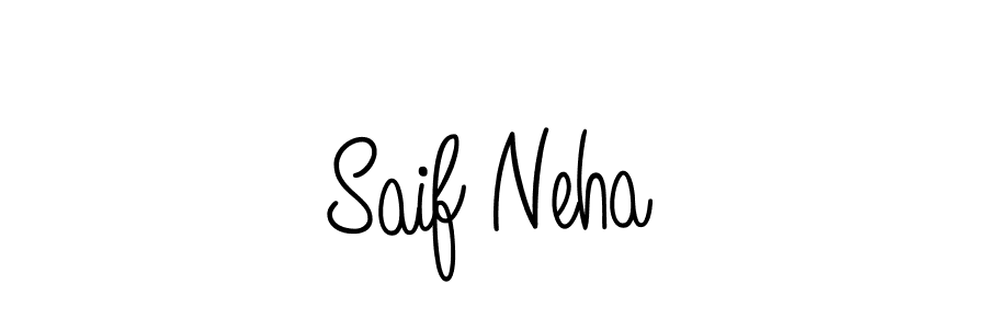 Make a beautiful signature design for name Saif Neha. Use this online signature maker to create a handwritten signature for free. Saif Neha signature style 5 images and pictures png