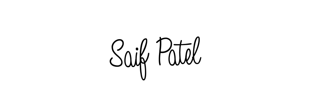 Check out images of Autograph of Saif Patel name. Actor Saif Patel Signature Style. Angelique-Rose-font-FFP is a professional sign style online. Saif Patel signature style 5 images and pictures png