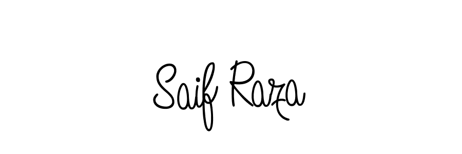 Make a short Saif Raza signature style. Manage your documents anywhere anytime using Angelique-Rose-font-FFP. Create and add eSignatures, submit forms, share and send files easily. Saif Raza signature style 5 images and pictures png