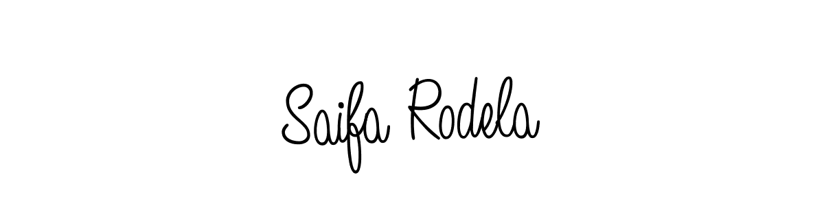 Make a beautiful signature design for name Saifa Rodela. Use this online signature maker to create a handwritten signature for free. Saifa Rodela signature style 5 images and pictures png