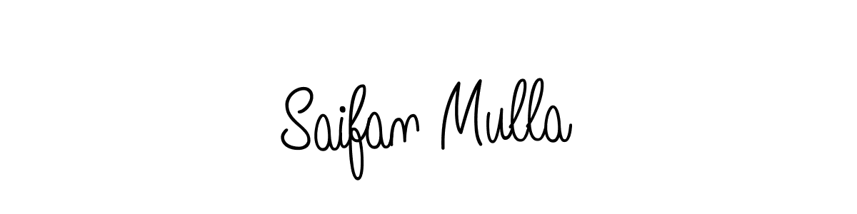 How to Draw Saifan Mulla signature style? Angelique-Rose-font-FFP is a latest design signature styles for name Saifan Mulla. Saifan Mulla signature style 5 images and pictures png