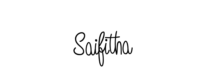 Once you've used our free online signature maker to create your best signature Angelique-Rose-font-FFP style, it's time to enjoy all of the benefits that Saifitha name signing documents. Saifitha signature style 5 images and pictures png