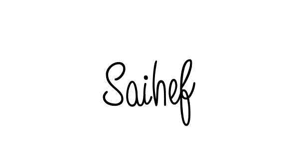 How to Draw Saihef signature style? Angelique-Rose-font-FFP is a latest design signature styles for name Saihef. Saihef signature style 5 images and pictures png
