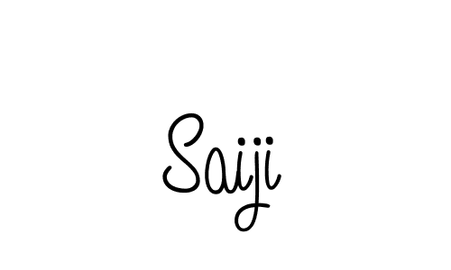 How to make Saiji signature? Angelique-Rose-font-FFP is a professional autograph style. Create handwritten signature for Saiji name. Saiji signature style 5 images and pictures png