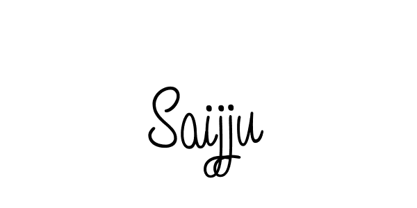 How to make Saijju signature? Angelique-Rose-font-FFP is a professional autograph style. Create handwritten signature for Saijju name. Saijju signature style 5 images and pictures png