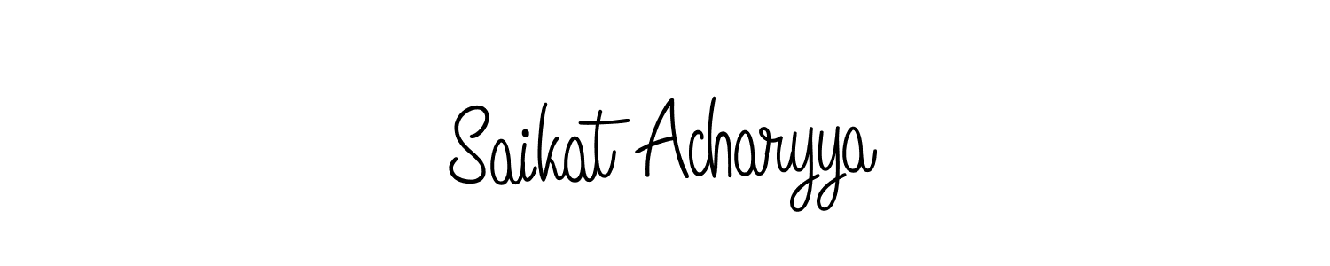 Angelique-Rose-font-FFP is a professional signature style that is perfect for those who want to add a touch of class to their signature. It is also a great choice for those who want to make their signature more unique. Get Saikat Acharyya name to fancy signature for free. Saikat Acharyya signature style 5 images and pictures png