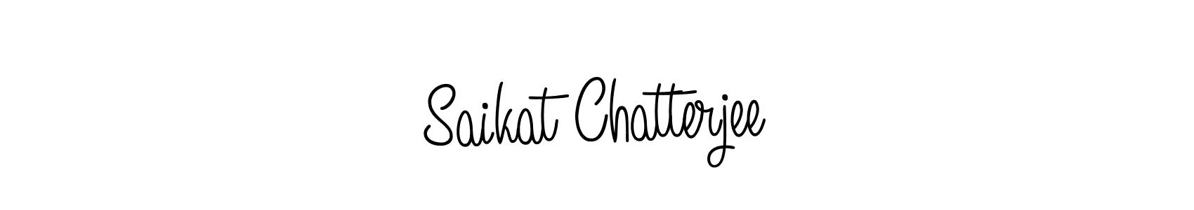 Make a beautiful signature design for name Saikat Chatterjee. Use this online signature maker to create a handwritten signature for free. Saikat Chatterjee signature style 5 images and pictures png