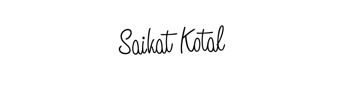 if you are searching for the best signature style for your name Saikat Kotal. so please give up your signature search. here we have designed multiple signature styles  using Angelique-Rose-font-FFP. Saikat Kotal signature style 5 images and pictures png