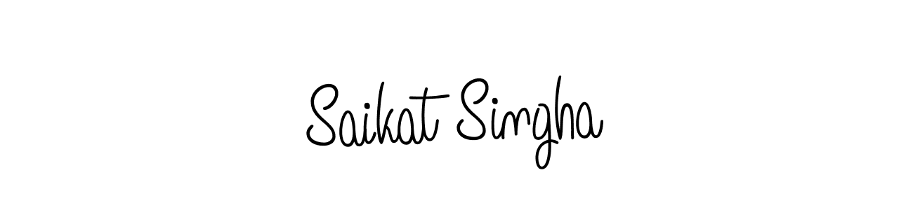 You can use this online signature creator to create a handwritten signature for the name Saikat Singha. This is the best online autograph maker. Saikat Singha signature style 5 images and pictures png