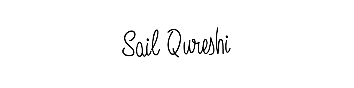 Similarly Angelique-Rose-font-FFP is the best handwritten signature design. Signature creator online .You can use it as an online autograph creator for name Sail Qureshi. Sail Qureshi signature style 5 images and pictures png