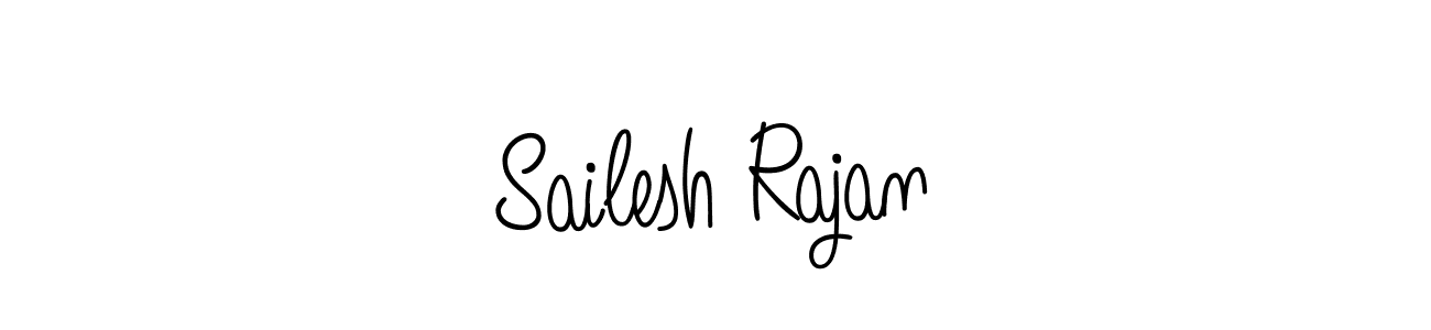 Also we have Sailesh Rajan name is the best signature style. Create professional handwritten signature collection using Angelique-Rose-font-FFP autograph style. Sailesh Rajan signature style 5 images and pictures png