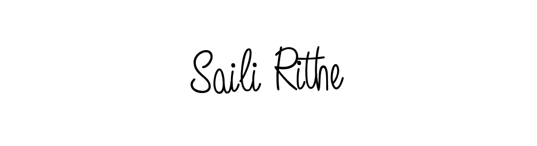 Also You can easily find your signature by using the search form. We will create Saili Rithe name handwritten signature images for you free of cost using Angelique-Rose-font-FFP sign style. Saili Rithe signature style 5 images and pictures png