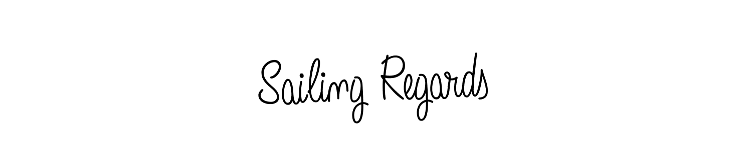 It looks lik you need a new signature style for name Sailing Regards. Design unique handwritten (Angelique-Rose-font-FFP) signature with our free signature maker in just a few clicks. Sailing Regards signature style 5 images and pictures png