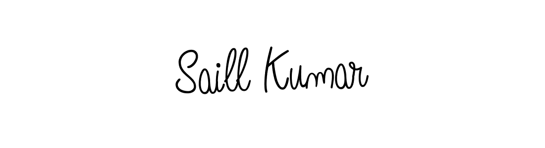 Best and Professional Signature Style for Saill Kumar. Angelique-Rose-font-FFP Best Signature Style Collection. Saill Kumar signature style 5 images and pictures png