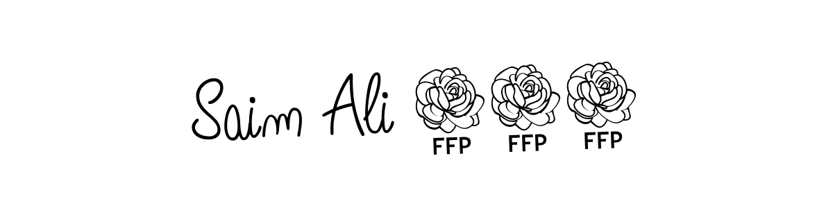 Also You can easily find your signature by using the search form. We will create Saim Ali 313 name handwritten signature images for you free of cost using Angelique-Rose-font-FFP sign style. Saim Ali 313 signature style 5 images and pictures png