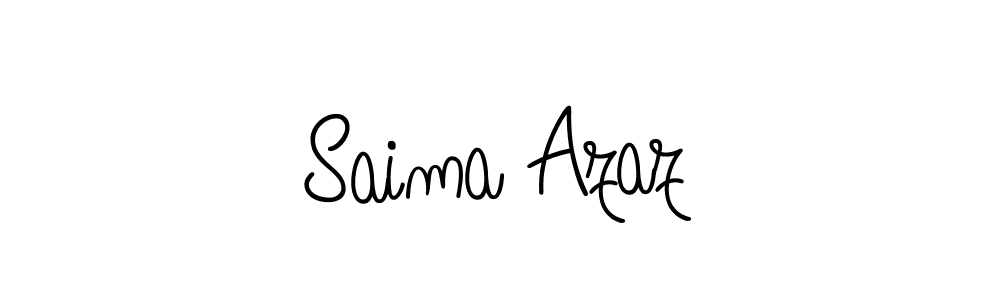 It looks lik you need a new signature style for name Saima Azaz. Design unique handwritten (Angelique-Rose-font-FFP) signature with our free signature maker in just a few clicks. Saima Azaz signature style 5 images and pictures png