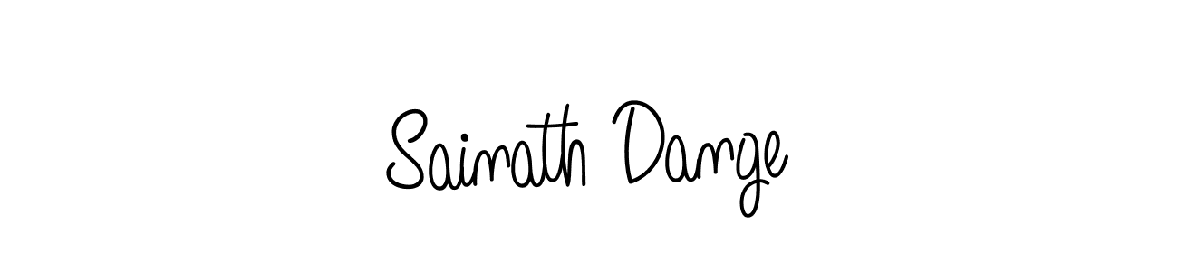 Check out images of Autograph of Sainath Dange name. Actor Sainath Dange Signature Style. Angelique-Rose-font-FFP is a professional sign style online. Sainath Dange signature style 5 images and pictures png